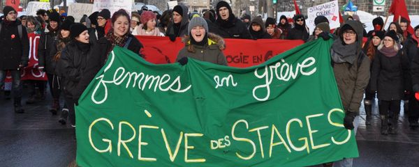 58 000 étudiant.e.s en grève au Québec: Entrevue avec Mathilde Laforge et Kassie Raymond de la Campagne sur le travail étudiant (CUTE)
